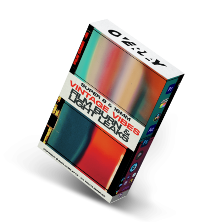 Vintage Vibes - Custom Crafted Film Burn and Light Leaks
