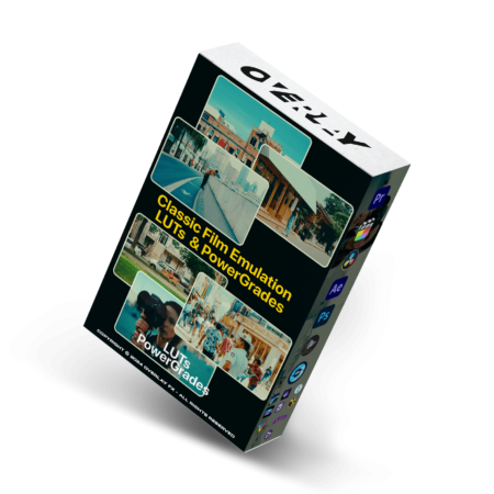 Classic Film Emulation LUTs and PowerGrades 2024 Pack